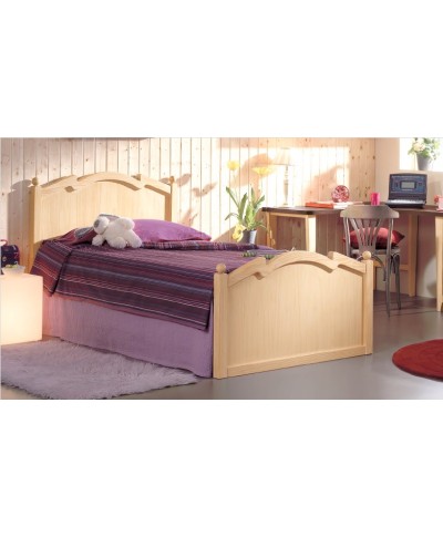 Cama juvenil 90 cm PRINCESA lacado de diseño
