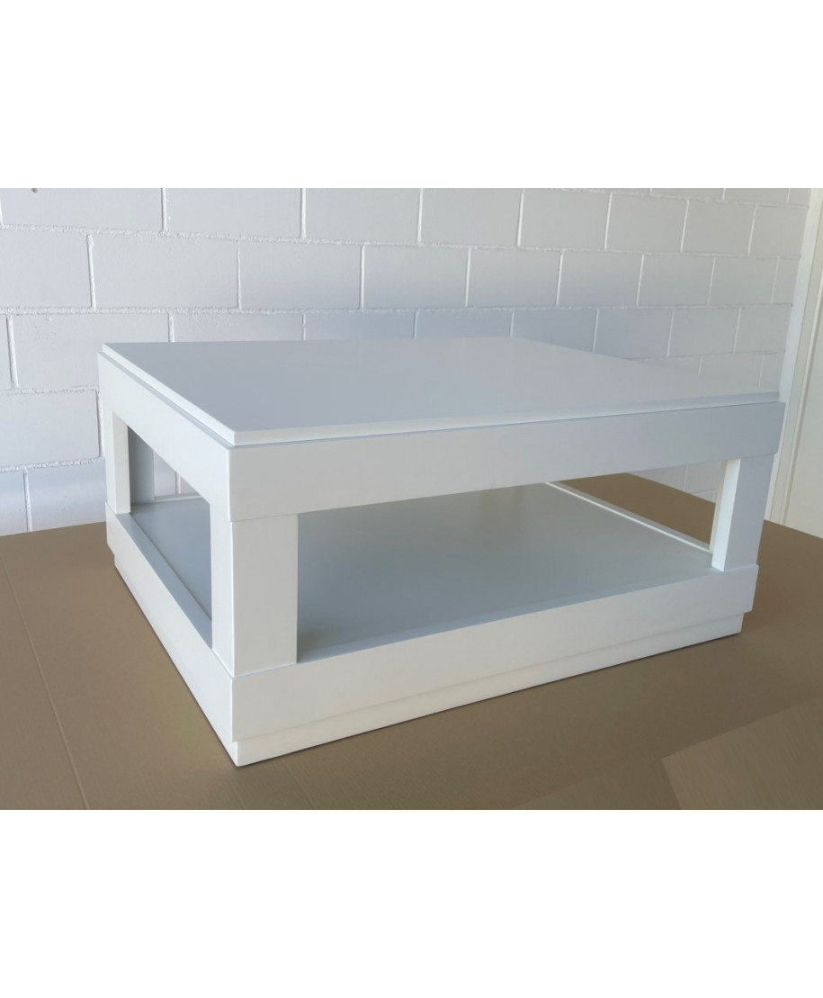 Mesa de centro 100 x 80 con revistero