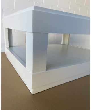 Mesa de centro 100 x 80 con revistero