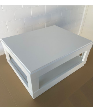 Mesa de centro 100 x 80 con revistero