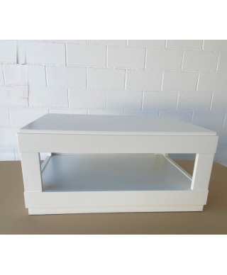 Mesa de centro 100 x 80 con revistero