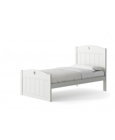 Cama juvenil 90 cm POLAR lacada de diseño