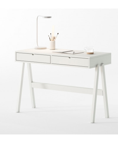 Mesa escritorio con 2 cajones