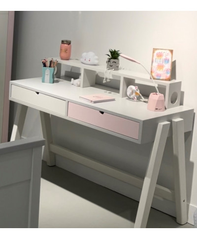 Mesa escritorio con 2 cajones