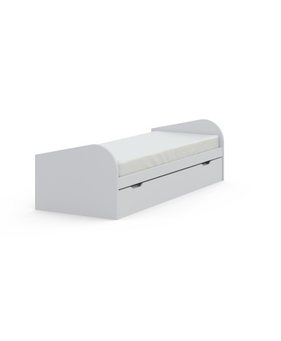 Cama nido con arrastre FORM 90 cm lacada