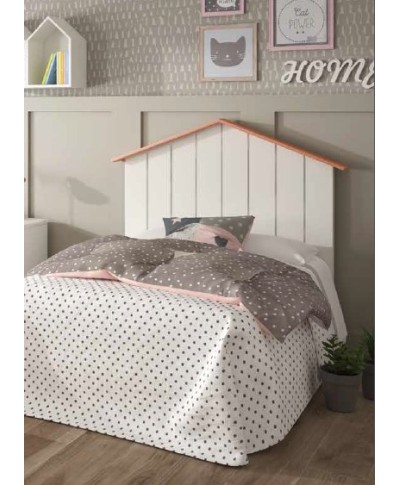 Cabecero juvenil 90 cm HOME lacado de diseño
