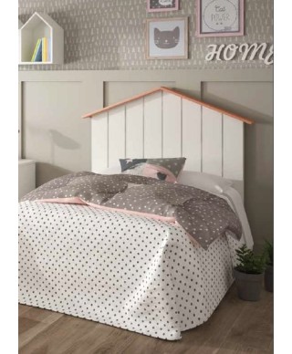 Cabecero juvenil 90 cm HOME lacado de diseño